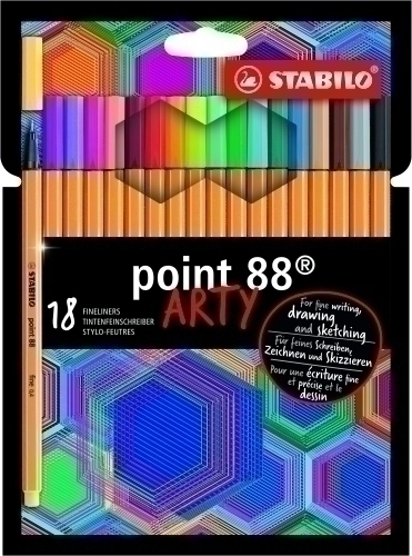 STABILO - ROTUL. POINT 88 ARTY LINE e.18 (Ref.8818/1-20)
