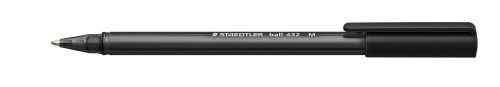 STAEDTLER - BOLIGRAFO 432 MEDIO NEGRO (Ref.432 M-9)
