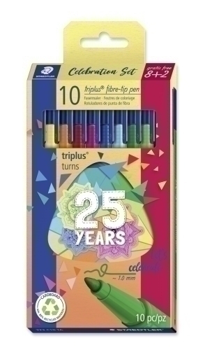 STAEDTLER - ROTUL.STAEDTL.TRIPLUS COLOR 323 Est.10 (Ref.323 C10 TA)