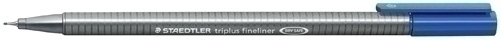 STAEDTLER - ROTULADOR FIBRA 334 TRIPLUS FINELINER CIAN (Ref.334-37)