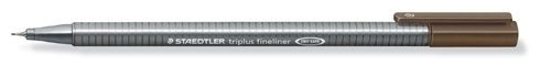 STAEDTLER - ROTULADOR FIBRA 334 TRIPLUS FINELINER SEPIA CALIDO (Ref.334-77)