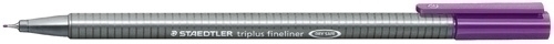 STAEDTLER - ROTULADOR FIBRA 334 TRIPLUS FINELINER VIOLETA (Ref.334-6)