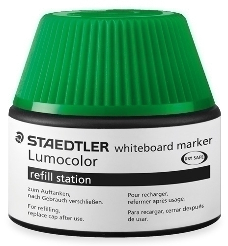 STAEDTLER - TINTA ROTULADOR 488 51 PIZARRA FRASCO 20 ml. VERDE (Ref.488 51-5)