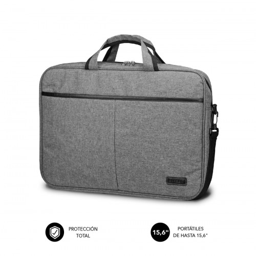 SUBBLIM - Maletín Ordenador Elite Laptop Bag 15,6" Grey (Ref.SUB-LB-3ELB010)