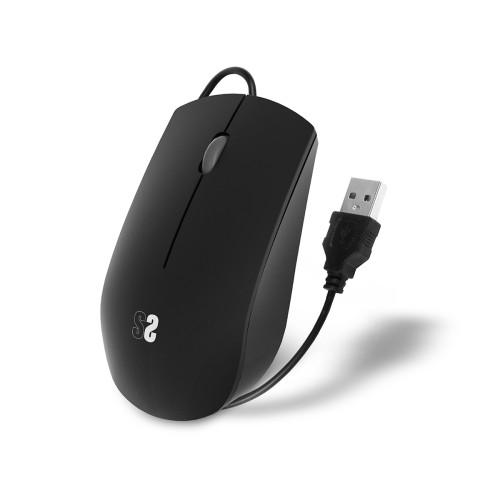 SUBBLIM - Ratón Business Silencioso con cable USB 1200 DPI (Ref.SUBMO-B2BS001)