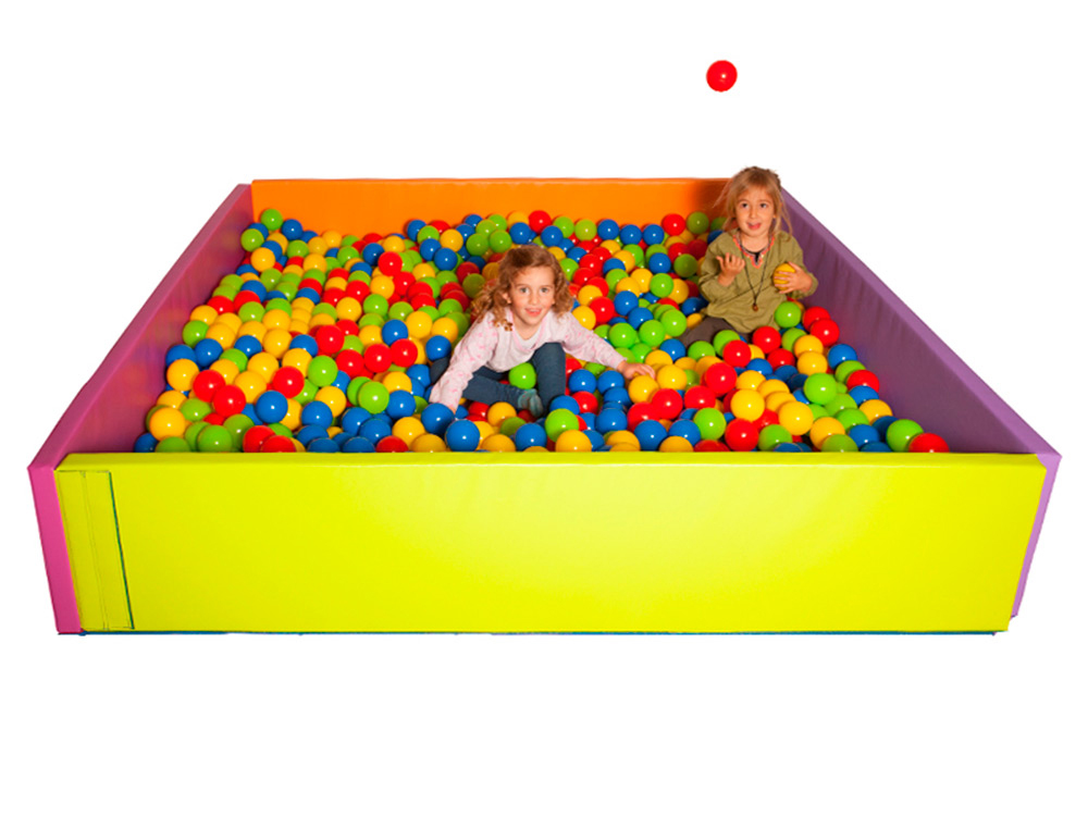 SUMO DIDACTIC - PISCINA DE BOLAS PLEGABLE POLIESTER RECUBIERTO PVC 200X120X40X5 CM BOLAS NO INCLUIDAS (Ref.104B)