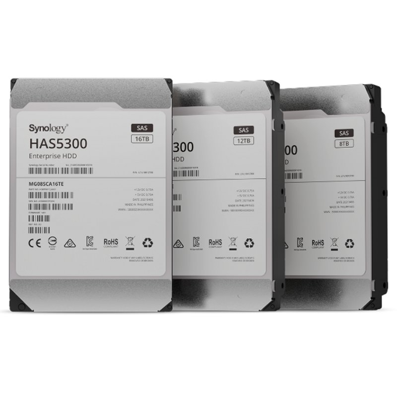 SYNOLOGY - 3.5" SAS HDD (Canon L.P.I. 5,45€ Incluido) (Ref.HAS5300-12T)