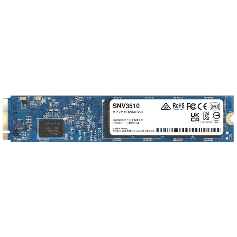 SYNOLOGY - SSD NVMe PCIe 3.0 M.2 22110 (Canon L.P.I. 5,45€ Incluido) (Ref.SNV3510-400G)