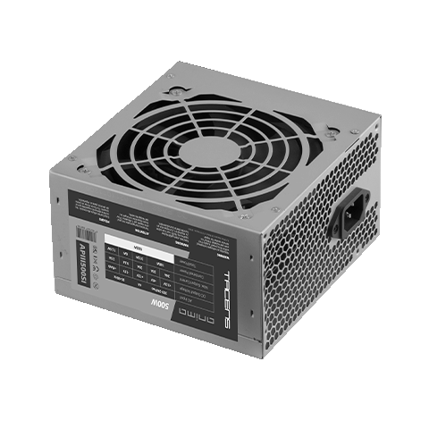 TACENS - Anima ATX 500W unidad de fuente de alimentación 20+4 pin ATX Plata (Ref.APIII500SI)