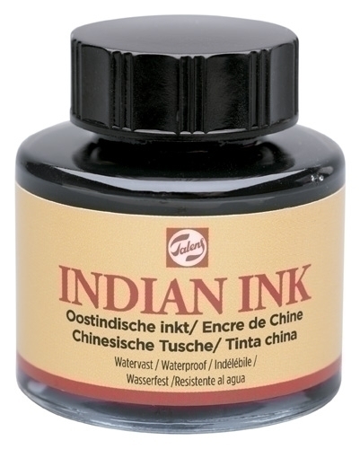 TALENS - TINTA CHINA FRASCO 30 ml. NEGRO (Ref.44257002)