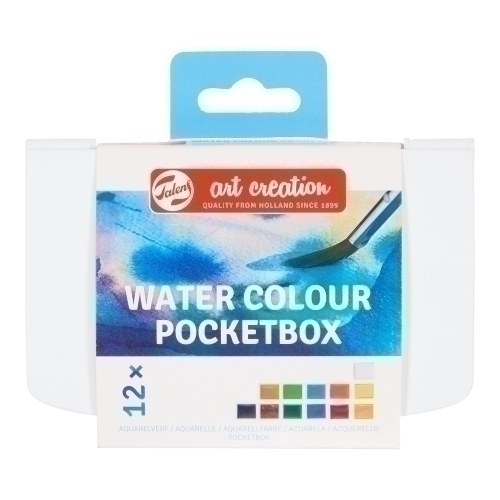 TALENS ART CREATION - ACUARELAS POCKET ESTUCHE de 12 (Ref.9022112M)
