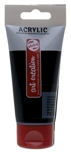 TALENS ART CREATION - PINTURA ACRILICA 75 ml (Tubo) NEGRO MARFIL (Ref.3511701M)