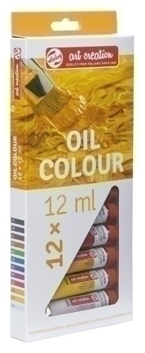 TALENS ART CREATION - PINTURA OLEO SET INICIACION 12 ml (Tubo) ESTUCHE de 12 (Ref.9020112M)
