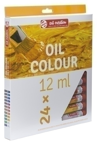 TALENS ART CREATION - PINTURA OLEO SET INICIACION 12 ml (Tubo) ESTUCHE de 24 (Ref.9020124M)