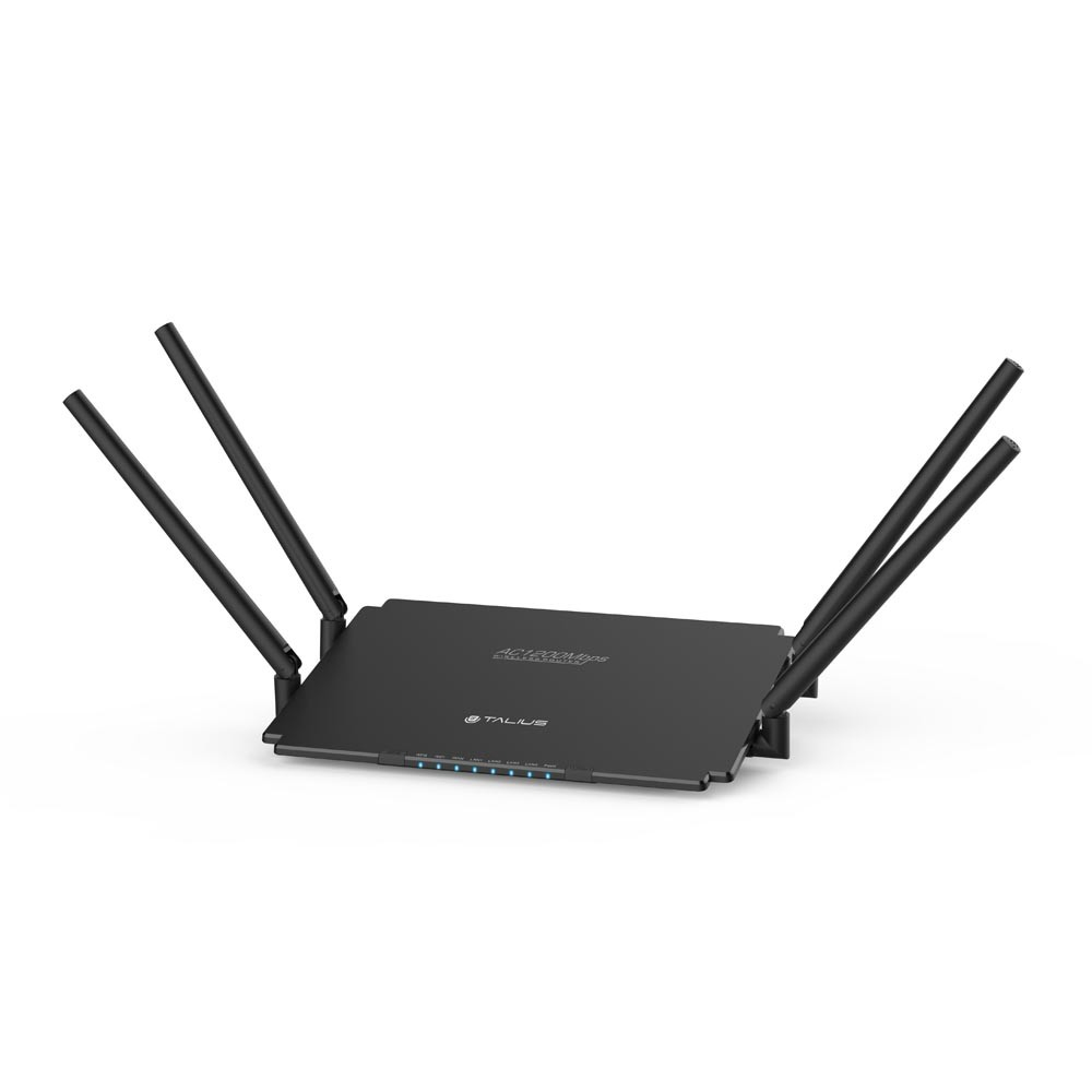 TALIUS - redes router wireless AC 1200M 4 puertos RT1200 (Ref.TAL-RT1200)