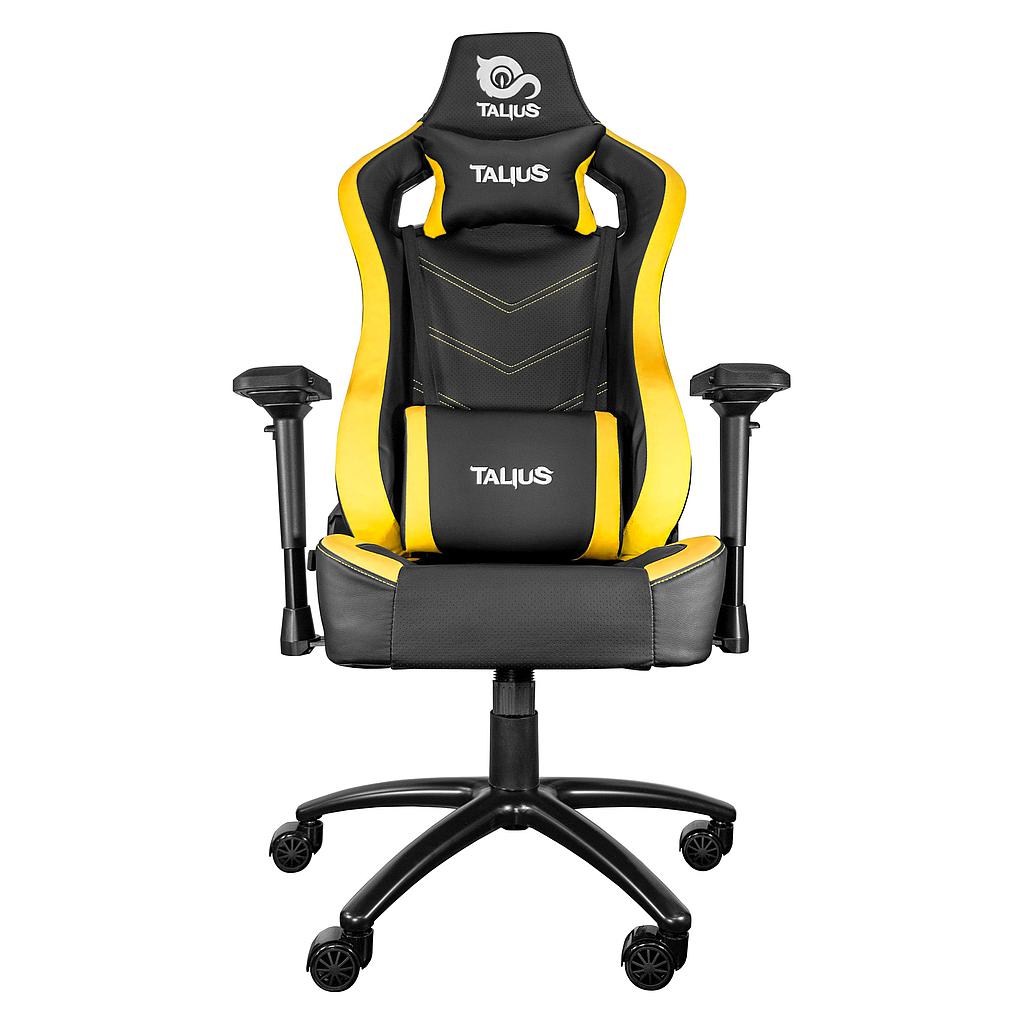 TALIUS - silla Vulture gaming negra/amarilla butterfly, base nylon, ruedas nylon, 4D (Ref.TAL-VULTURE-YLW)