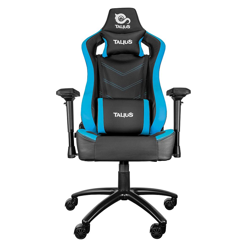 TALIUS - silla Vulture gaming negra/azul butterfly, base nylon, ruedas nylon, 4D (Ref.TAL-VULTURE-BLU)