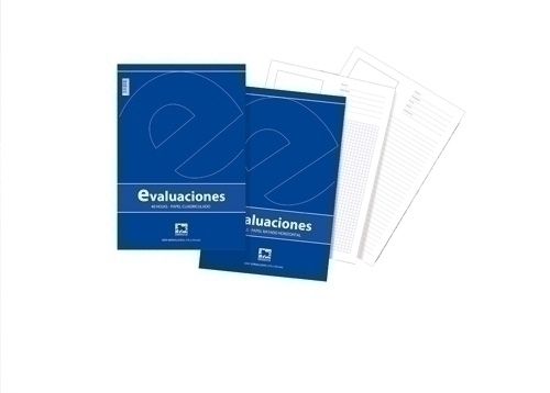 TAURO - BLOCK DE EVALUACIONES Fº 40h HORIZONTAL (Ref.5340)