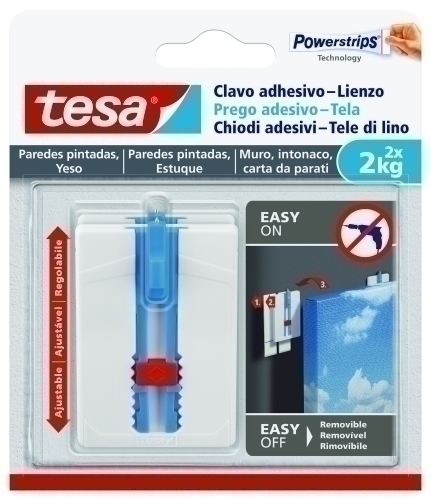 TESA - CLAVO ADHESIVO AJUSTABLE LIENZO 2kg (Ref.77779-00001-00)