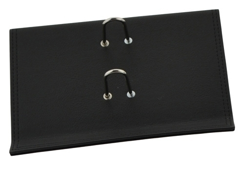 TOMAS CARNERO - PORTACALENDARIO POLIPIEL 24x18 CM. NEGRO (Ref.REF. 8)