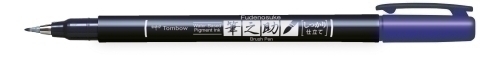 TOMBOW - ROTULADOR CALIGRAFIA FUDENOSUKE PUNTA DURA AZUL (Ref.WS-BH15)