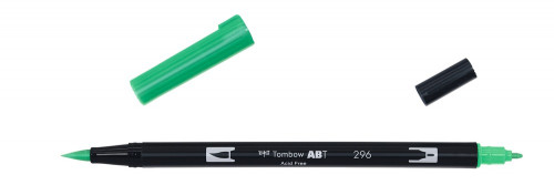 TOMBOW - ROTULADOR DOBLE PUNTA PINCEL VERDE (Ref.ABT-296)