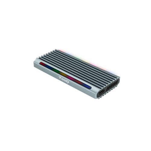 TOOQ - Caja Externa SSD M.2 NGFF/NVMe USB-A Gris (Ref.TQE-2221G)