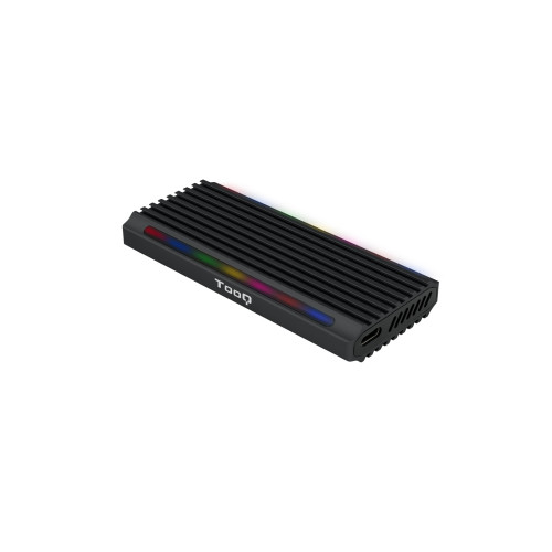 TOOQ - Caja Externa SSD M.2 NGFF/NVMe USB-C Negro (Ref.TQE-2222B)