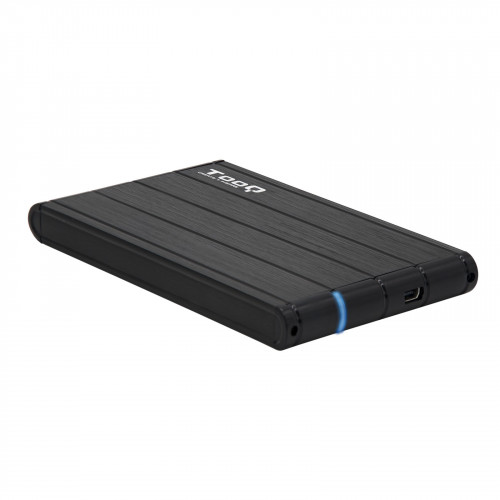 TOOQ - CAJA HDD 2.5" SATA A USB 2.0/USB 3.0 NEGRA (Ref.TQE-2530B)