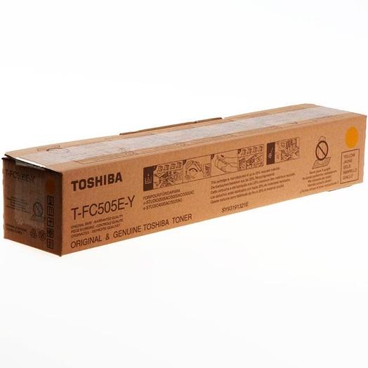 TOSHIBA - TONER AMARILLO E-STUDIO-SERIE 3005 ACG, 2505 AC, 3005, 3505, 4505, 5005, 3005 AC, 3505 AC, 4505 AC, 5005 AC - T-FC505EY (Ref.6AJ00000293)
