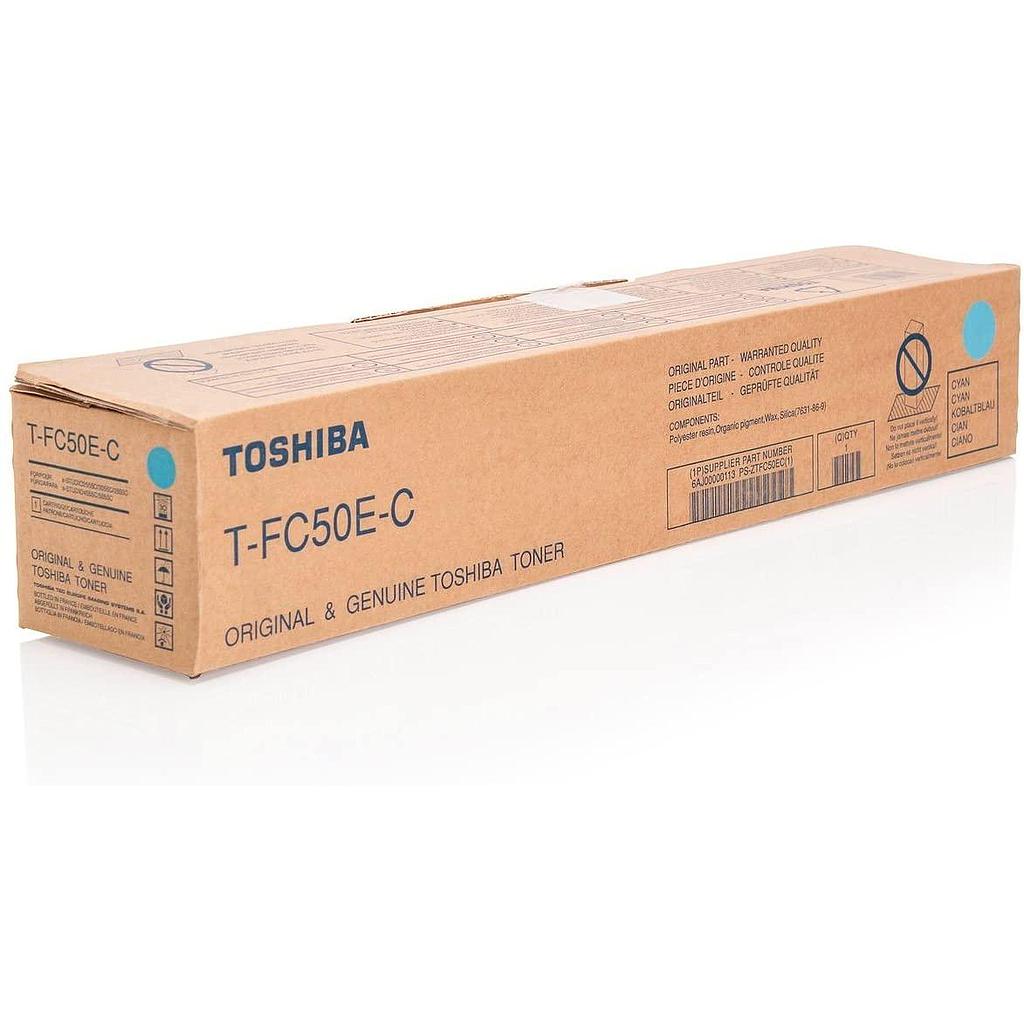 TOSHIBA - TONER CIAN E-STUDIO 2555 C SE/ 3055 C SE/ 3555 C SE Y 4555 C SE -T-FC50EC (Ref.6AJ00000227)