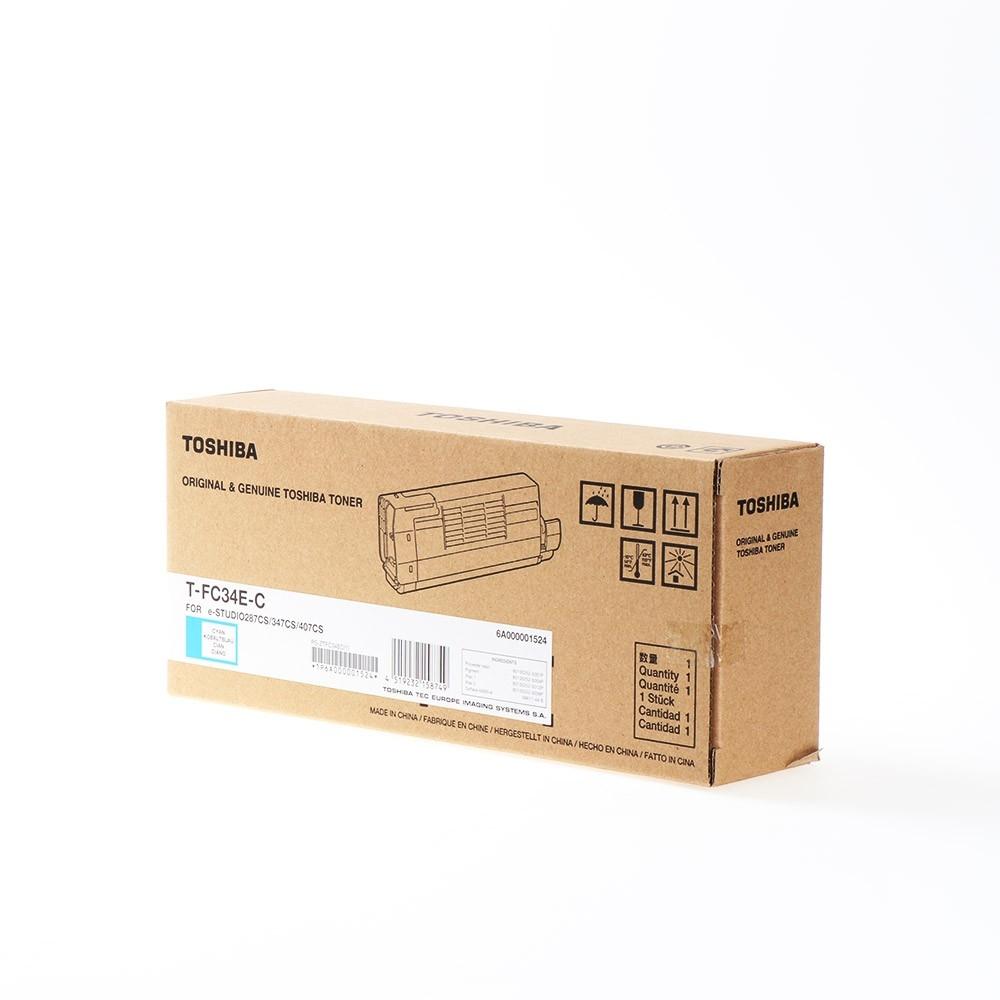 TOSHIBA - TONER CIAN T-FC34EC (Ref.6A000001524/1782)