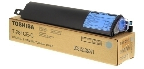 TOSHIBA - TONER T-281-CEC CIAN E-STUDIO 281C 351E 451E (2.000 PÁG.) (Ref.T281CEC)