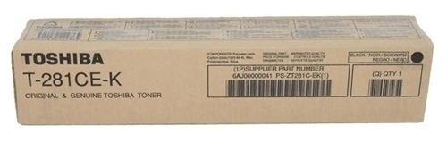 TOSHIBA - TONER T-281-CEK NEGRO E-STUDIO 281C 351E 451E (2.000 PÁG.) (Ref.T281CEK)