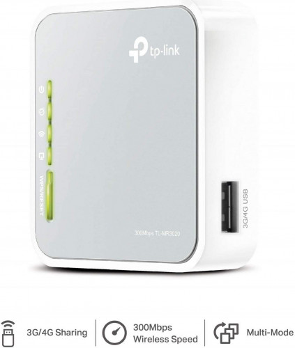 TP-LINK - ROUTER INALÁMBRICO PORTÁTIL 3G/4G (Ref.TL-MR3020)
