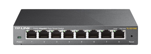 TP-LINK - SWITCH EASY SMART 8 PUERTOS GIGABIT (Ref.TL-SG108E)
