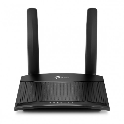 TP-LINK - router inalámbrico Banda única (2,4 GHz) Ethernet rápido 3G 4G Negro (Ref.TL-MR100)