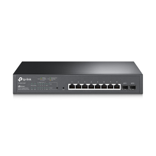 TP-LINK - switch Gigabit Ethernet (10/100/1000) Negro Energía sobre Ethernet (PoE) (Ref.TL-SG2210MP)