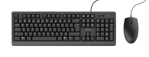 TRUST - Primo teclado USB QWERTY Español Negro (Ref.23972)