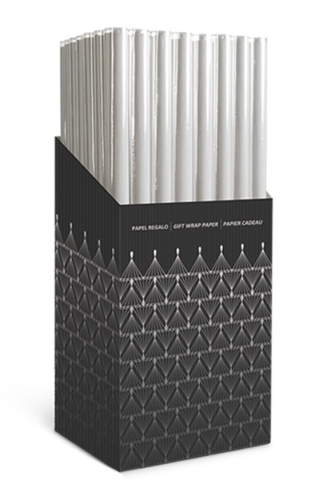 TV - PAPEL de REGALO ROLLO 0,7x1,5 m (CAJA de 60) PP TRANSPARENTE ANONIMO (Ref.CRT8407015015)