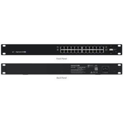 UBIQUITI - EdgeSwitch 24xGB 2xSFP (Ref.ES24-500W)