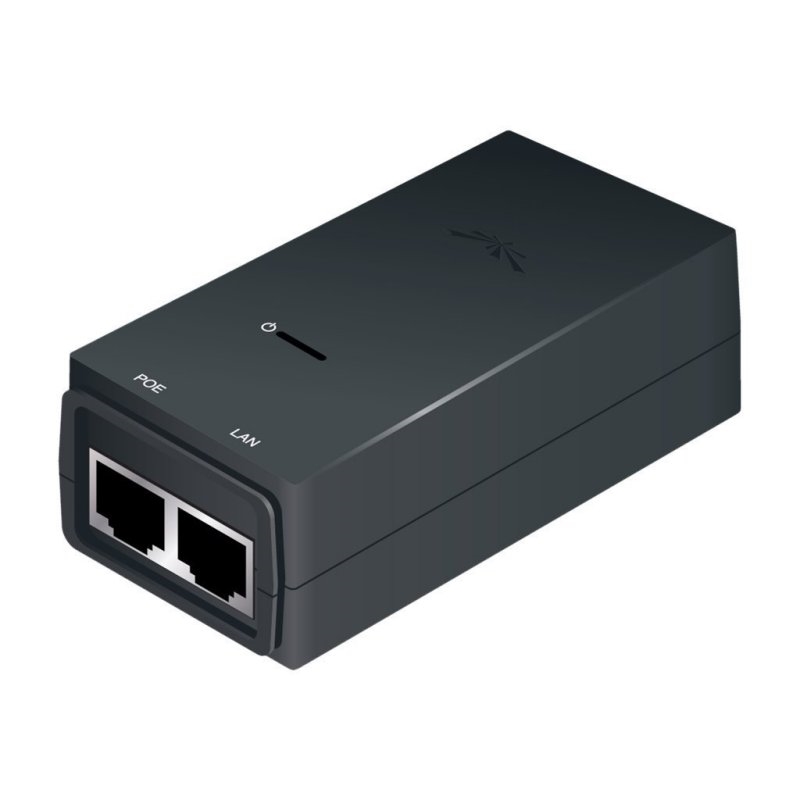 UBIQUITI - Inyector PoE 24VDC 0.5A (Ref.POE-24-12W-G)
