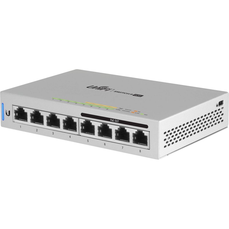 UBIQUITI - UniFi Switch 8xGB (Ref.US-8-60W)