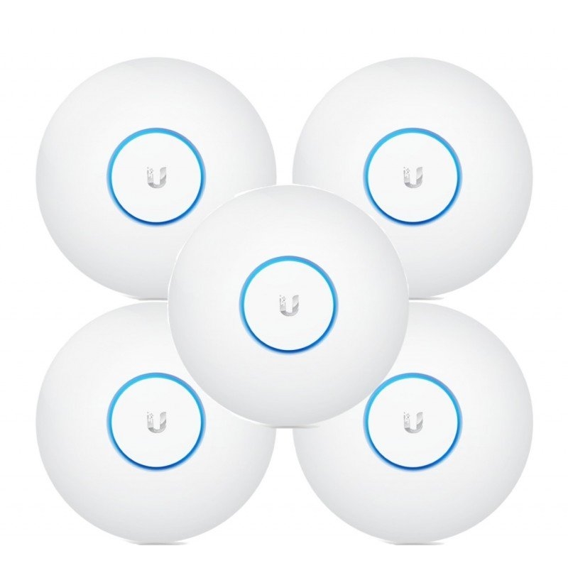 UBIQUITI - UniFi Dual Band PoE Pack 5 (Ref.UAP-AC-LR-5)