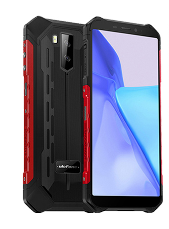 ULEFONE - SMARTPHONE ARMOR X9 PRO RED 4G/5.5" HD/ OC 2,0GHZ/64GB ROM/4GB RAM/5MP/5000MHA/IP68 (Canon L.P.I. 1,1€ Incluido) (Ref.ULEARX9PROR)