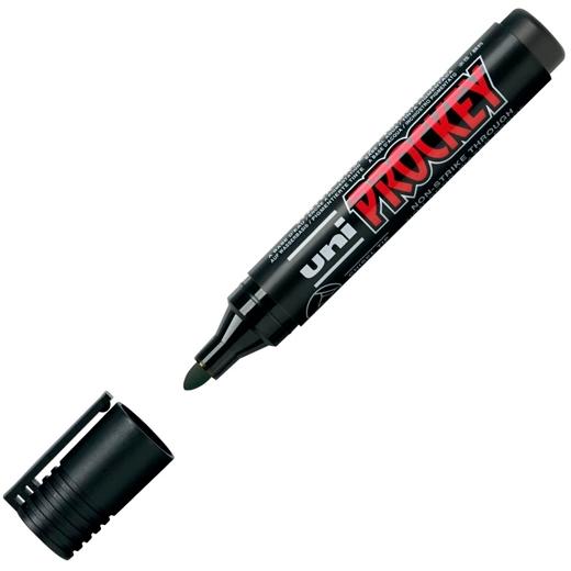 UNI-BALL - MARCADOR T.OPACA NO PERM. PROCKEY 1,2-1,8 (PM-122) NEGRO (Ref.242354000)