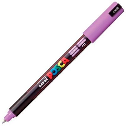 UNI-BALL - UNIBALL MARCADOR POSCA PC-1MR NO PERMANENTE PUNTA EXTRAFINA 0.7MM LAVANDA (Ref.265389000)