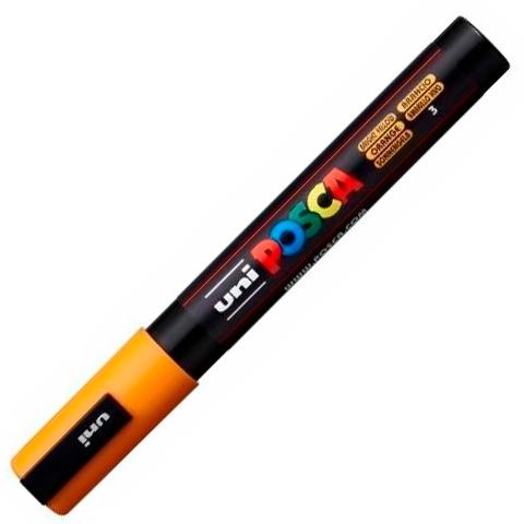 UNI-BALL - UNIBALL MARCADOR POSCA PC-5M NARANJA MEDIO -12U- (Ref.152652000)