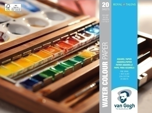 VAN GOGH - BLOC DIB. ACUARELA 200g 18x24 (Ref.93172418)