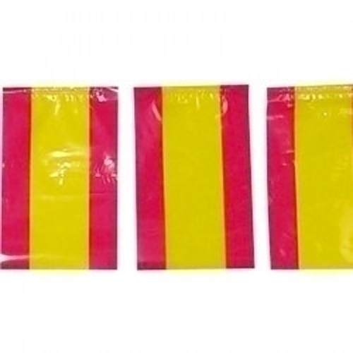 VERBENERA - BANDERAS PLASTICO ESPAÑOLA B-50 MTS (dos tiras de 25 metros) (Ref.60039)